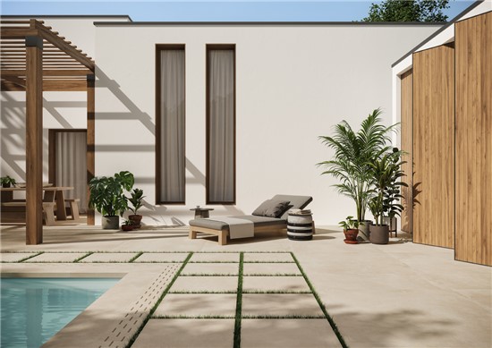 THE FINEST EXTERIOR SPACE MATERIALS