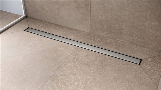 HANSGROHE RAINDRAIN MATCH BRUSHED STAINLESS STEEL